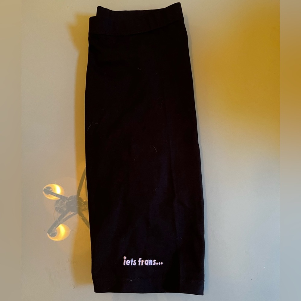 Black iet frans bike shorts